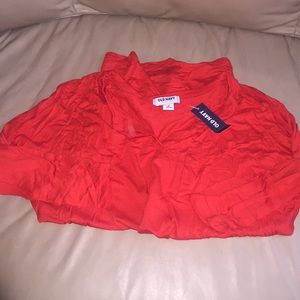 New orange shirt